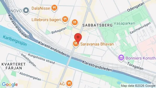 Apartments for rent i Vasastan - kort over placeringen