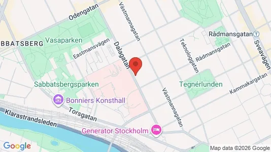 Apartments for rent i Vasastan - kort over placeringen