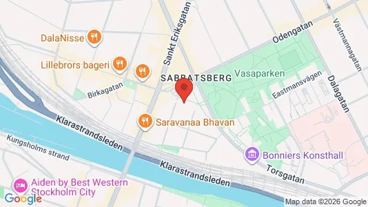 Apartments for rent i Vasastan - kort over placeringen