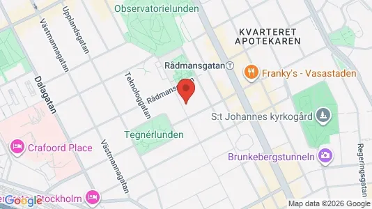 Apartments for rent i Stockholm City - kort over placeringen