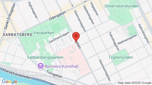Apartments for rent i Vasastan - kort over placeringen