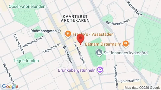 Apartments for rent i Stockholm City - kort over placeringen