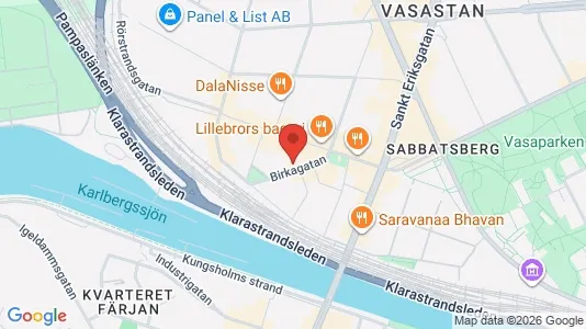 Apartments for rent i Vasastan - kort over placeringen