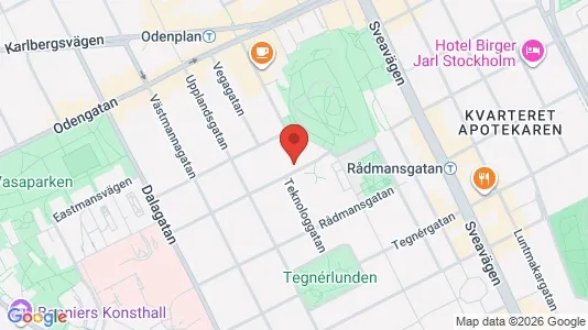 Apartments for rent i Vasastan - kort over placeringen