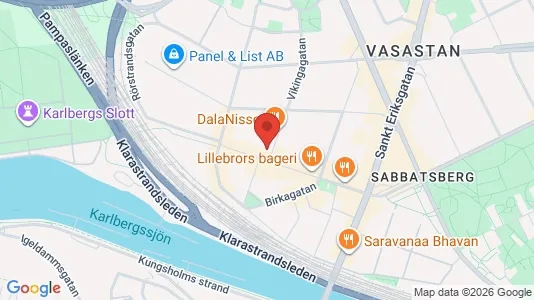 Apartments for rent i Vasastan - kort over placeringen