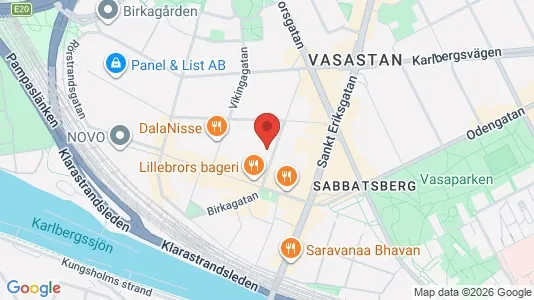 Apartments for rent i Vasastan - kort over placeringen