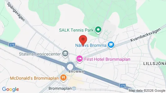 Apartments for rent i Stockholm West - kort over placeringen