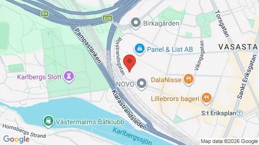 Apartments for rent i Vasastan - kort over placeringen