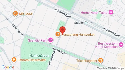 Apartments for rent i Östermalm - kort over placeringen