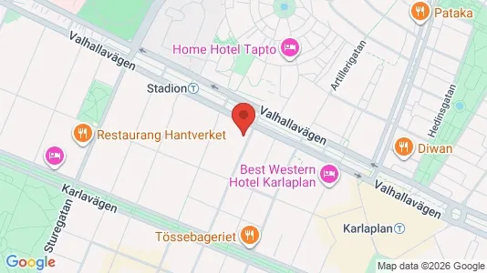Apartments for rent i Östermalm - kort over placeringen