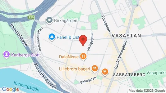 Apartments for rent i Vasastan - kort over placeringen