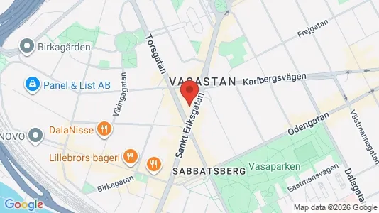 Apartments for rent i Vasastan - kort over placeringen