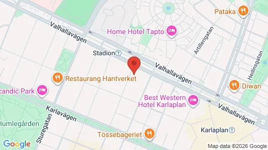 Apartments for rent i Östermalm - kort over placeringen