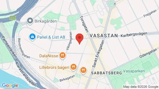 Apartments for rent i Vasastan - kort over placeringen