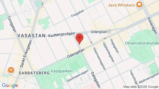 Apartments for rent i Vasastan - kort over placeringen