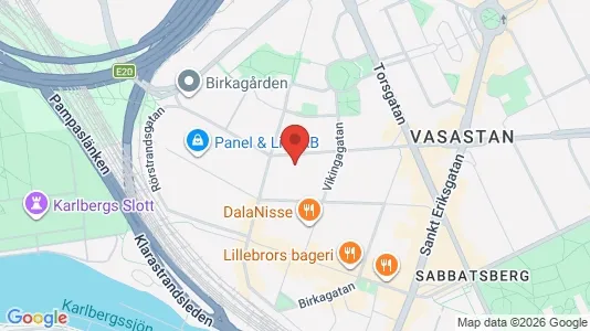 Apartments for rent i Vasastan - kort over placeringen