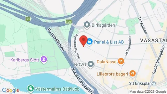 Apartments for rent i Vasastan - kort over placeringen