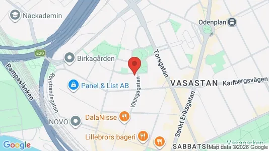 Apartments for rent i Vasastan - kort over placeringen