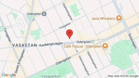 Apartments for rent i Vasastan - kort over placeringen