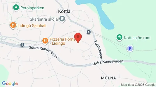 Apartments for rent i Lidingö - kort over placeringen