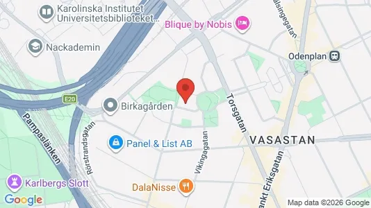 Apartments for rent i Vasastan - kort over placeringen