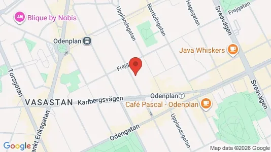 Apartments for rent i Vasastan - kort over placeringen