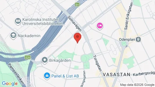 Apartments for rent i Vasastan - kort over placeringen