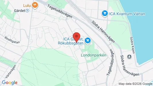 Apartments for rent i Gärdet/Djurgården - kort over placeringen