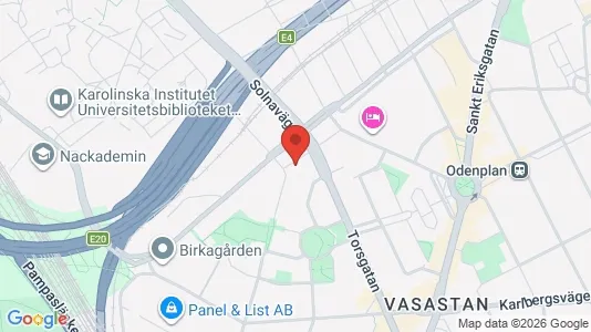 Apartments for rent i Vasastan - kort over placeringen