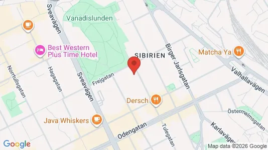 Apartments for rent i Vasastan - kort over placeringen