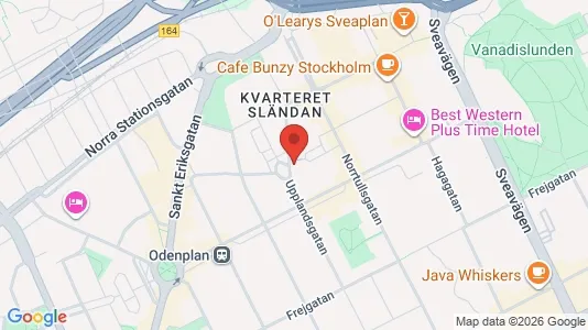 Apartments for rent i Vasastan - kort over placeringen