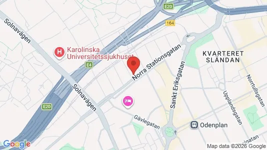 Apartments for rent i Vasastan - kort over placeringen
