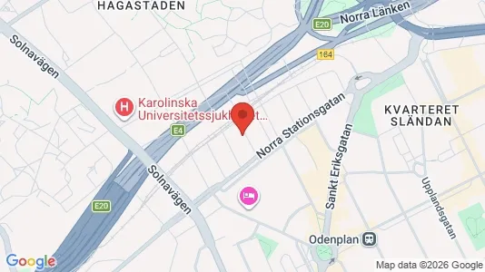 Apartments for rent i Vasastan - kort over placeringen