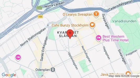 Apartments for rent i Vasastan - kort over placeringen