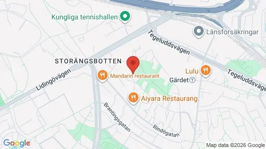 Apartments for rent i Gärdet/Djurgården - kort over placeringen