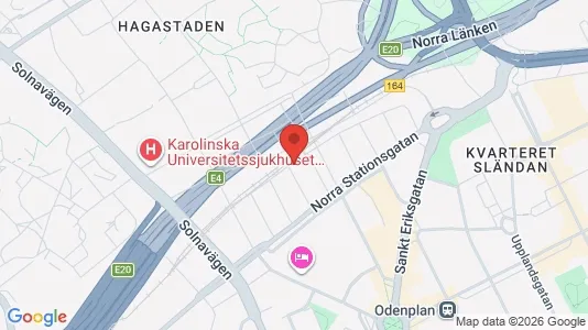 Apartments for rent i Vasastan - kort over placeringen