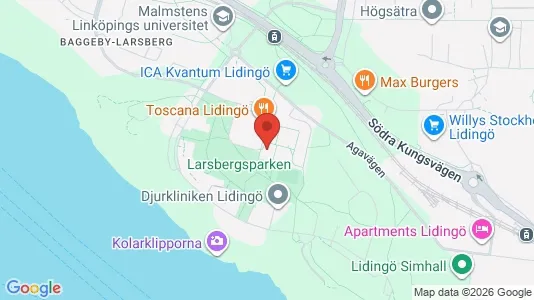Apartments for rent i Lidingö - kort over placeringen