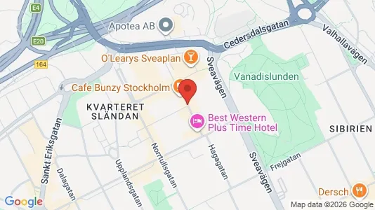 Apartments for rent i Vasastan - kort over placeringen