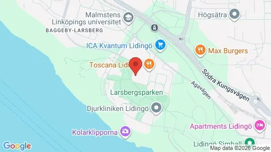 Apartments for rent i Lidingö - kort over placeringen