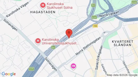Apartments for rent i Vasastan - kort over placeringen