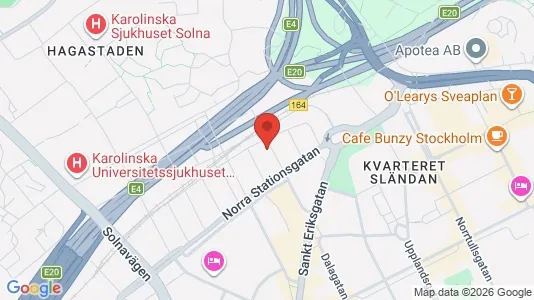 Apartments for rent i Vasastan - kort over placeringen