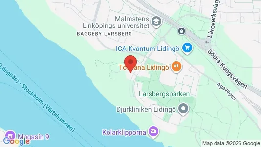 Apartments for rent i Lidingö - kort over placeringen