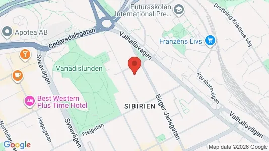 Apartments for rent i Vasastan - kort over placeringen