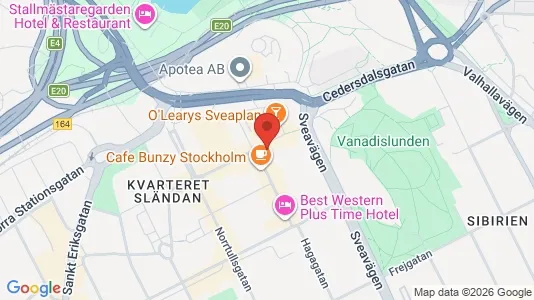 Apartments for rent i Vasastan - kort over placeringen