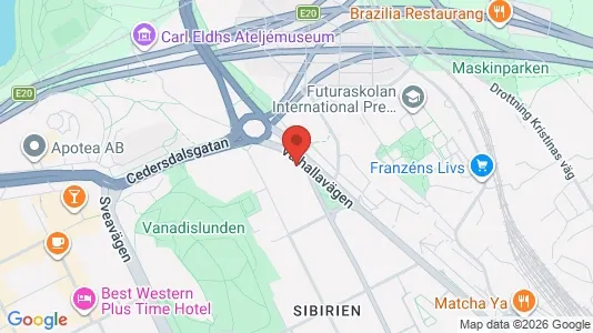 Apartments for rent i Vasastan - kort over placeringen