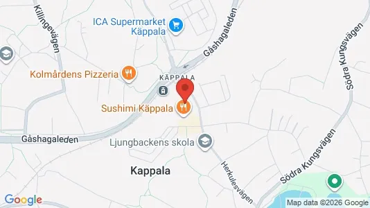 Apartments for rent i Lidingö - kort over placeringen