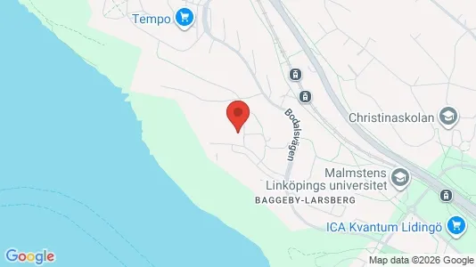 Apartments for rent i Lidingö - kort over placeringen