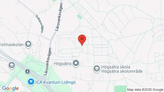Apartments for rent i Lidingö - kort over placeringen
