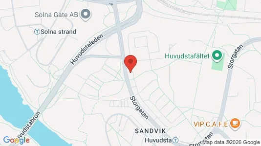 Apartments for rent i Solna - kort over placeringen