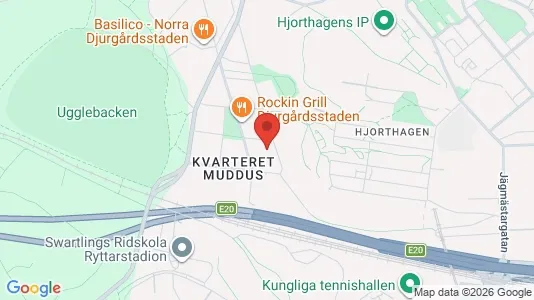 Apartments for rent i Gärdet/Djurgården - kort over placeringen